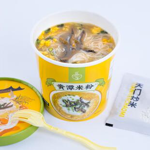 黄潭米粉速食桶装6桶手工制作土特产鸡蛋糊米粉鳝鱼臊子炒米包