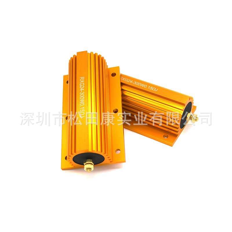 黄金铝壳电阻RXG24-500W10R2R3R5R8R1R20R30R50R100R欧再生电阻器