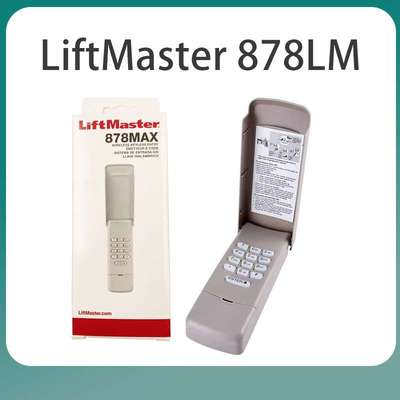 LiftMaster 878MAX 数字键盘遥控车库门开启器无钥匙密码锁