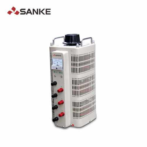 三科全铜tsgc2-15k三相接触式调压15KW输出可调0-430V520V稳压器