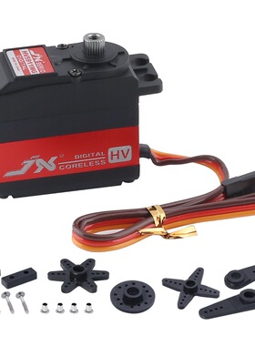 JX Servo PDI-HV5911MG 高压金属齿数码极限舵机11kg扭力塑料舵机