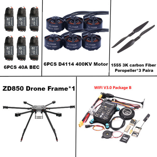 博立方ZD850Pixhawk2.4M