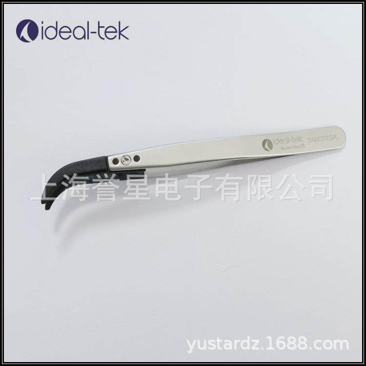 ideal-tek镊子2ABCFR.SA 塑料头防静电镊子