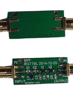 10MHz 中心频率带通滤波器 (BPF)中心频率88-108MHzBPF低插入损耗