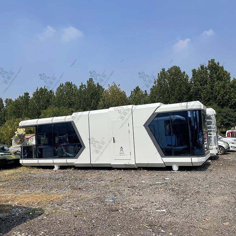 可移动可拆卸可拼装简易房屋网红太空舱科技感体验式民宿酒店