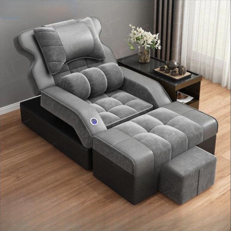 足疗沙发高档电动足浴床足疗店泡脚沐足洗脚桑拿修脚可躺椅沙发床