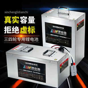 宁德电动车磷酸铁锂电池60v72v48v大容量三轮车四轮车专用锂电瓶
