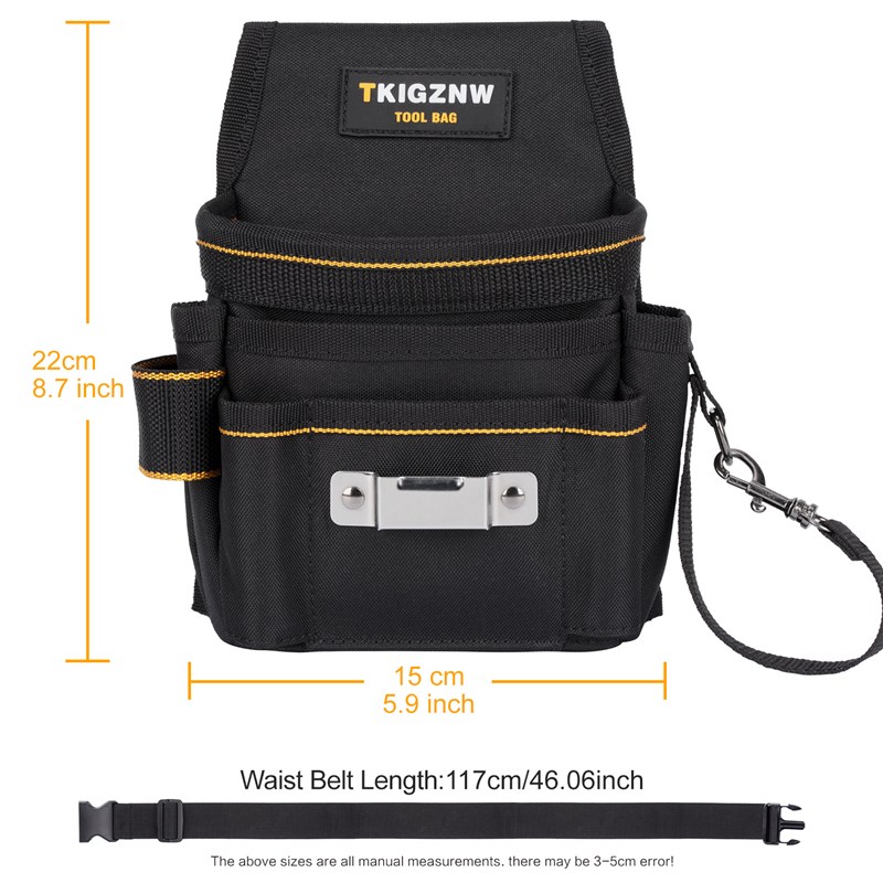 T003五金工具腰包多功能维修袋大号电工腰带电钻工具包男工地用