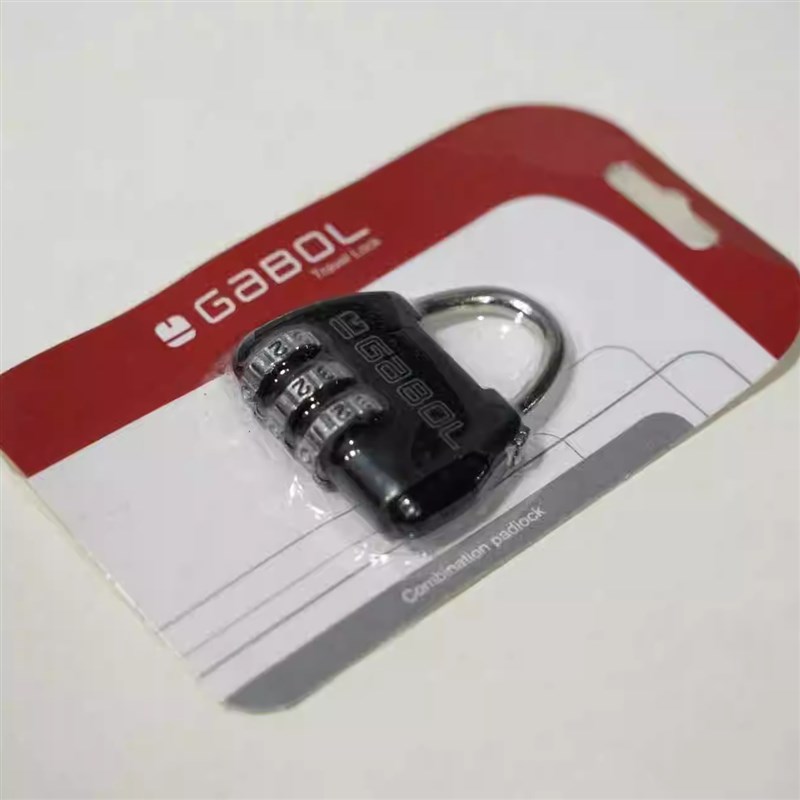 出海外合金三位密码便携迷你小挂锁旅行行李箱锁背包锁学生衣柜锁