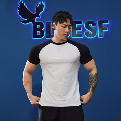 BLUESFLY健身运动短袖T恤