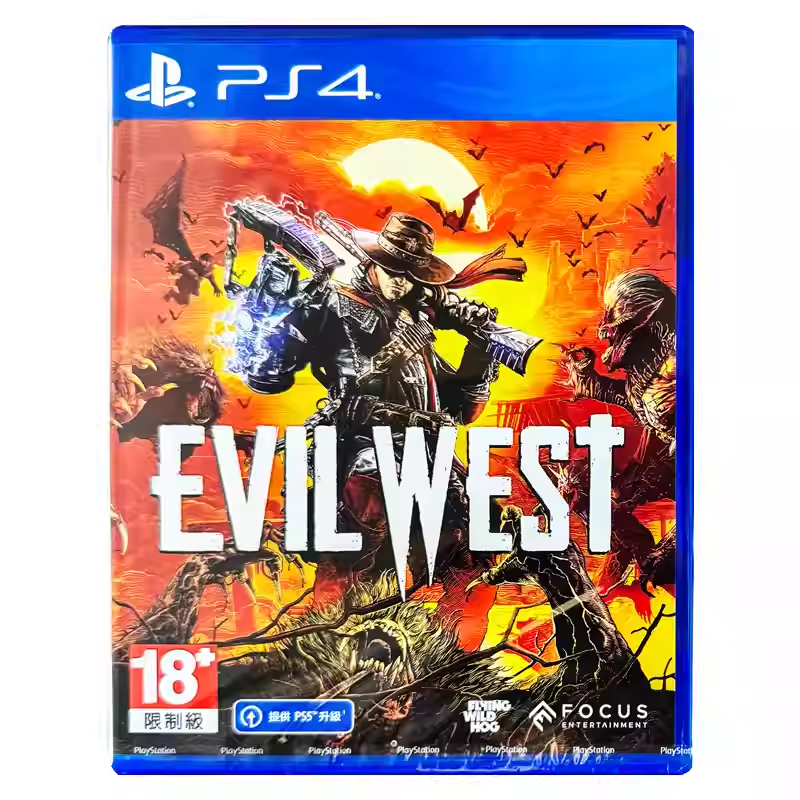 香港直邮 港行中文原封 PS4游戏光盘 暗邪西部 西部魔域 PS4游戏 现货