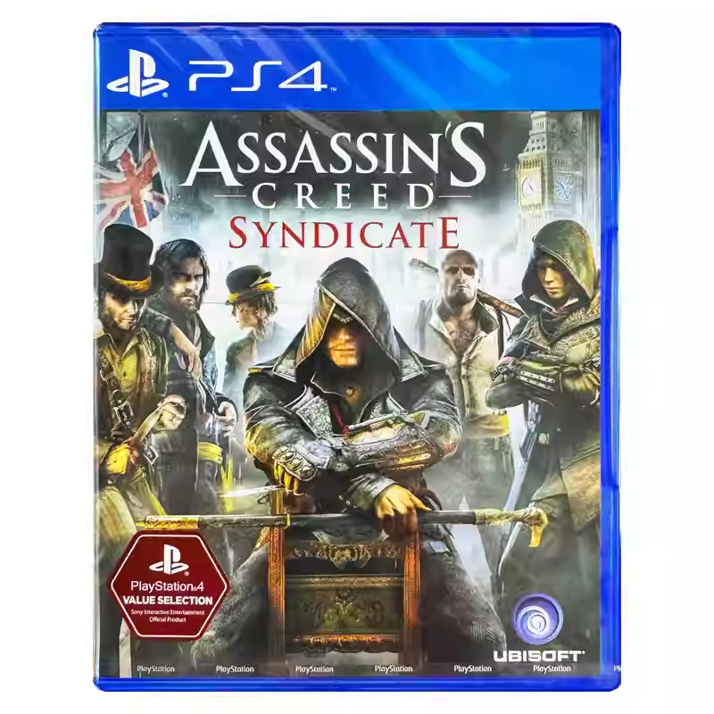 香港直邮 港行中文原封 PS4游戏光盘 刺客信条枭雄 刺客教条 Syndicate PS4游戏 现货