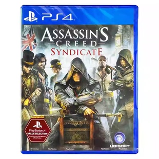 香港直邮 港行中文原封 PS4游戏光盘 刺客信条枭雄 刺客教条 Syndicate PS4游戏 现货