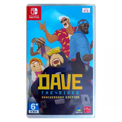 香港直邮 港行中文原封 任天堂NS卡带 潜水员戴夫 周年版 Nintendo Switch 游戏 现货