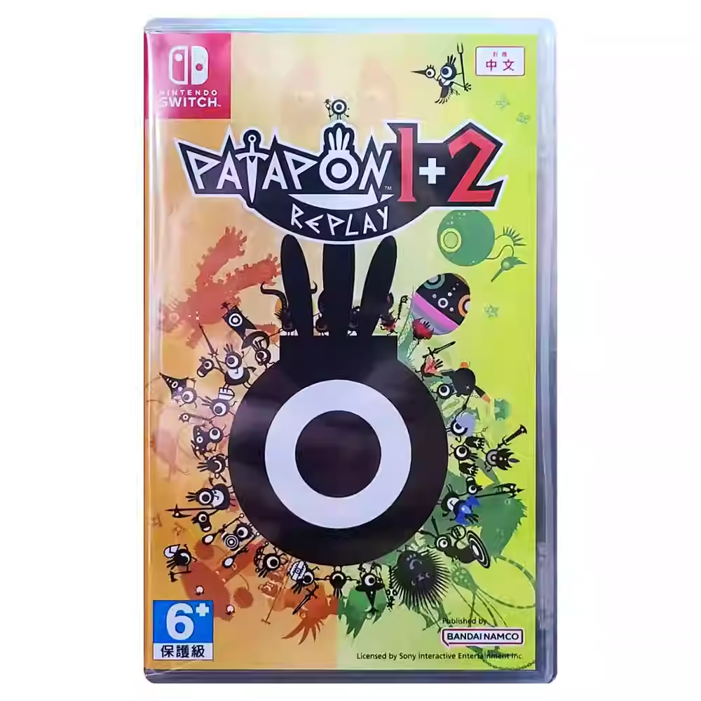 香港直邮 任天堂NS卡带 中文 战鼓啪打碰1+2 啪嗒砰 PaTaPon REPLAY Nintendo Switch 游戏 现货