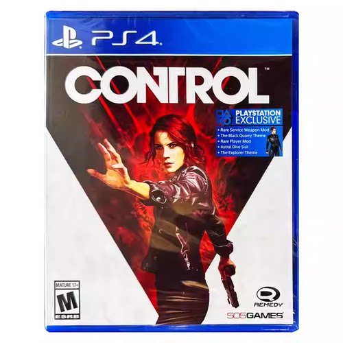 香港直邮 PS4游戏光盘 中文 控制 Control PS4游戏 现货