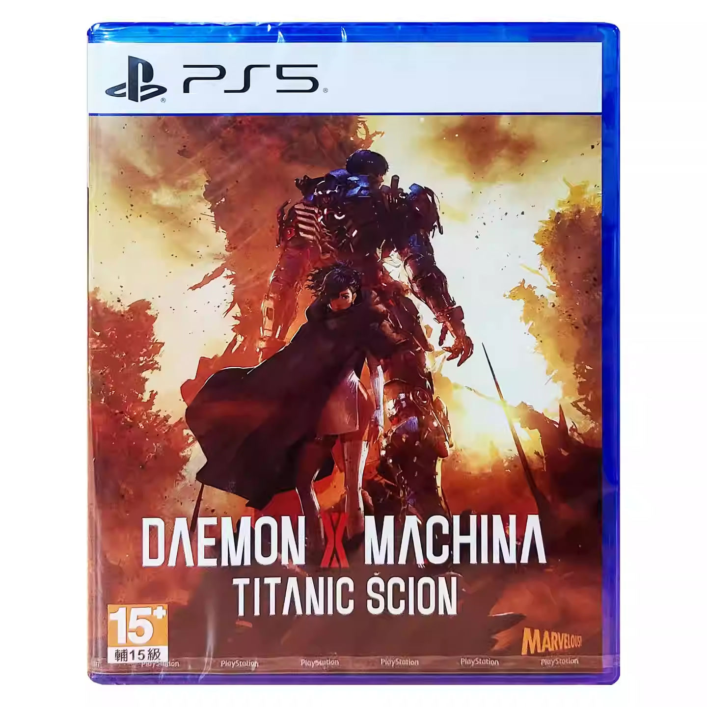 香港直邮 PS5游戏光盘 中文 机甲战魔 Titanic Scion 送DLC鼠标垫 PS5游戏 现货