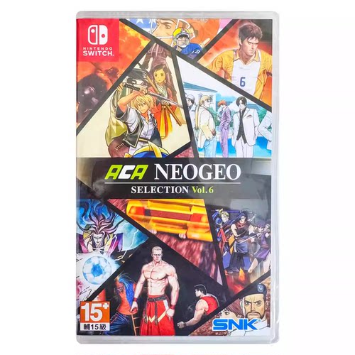 香港直邮 任天堂NS游戏 英文 ACA Neogeo 街机合集 Vol.6 Nintendo Switch 卡带 现货