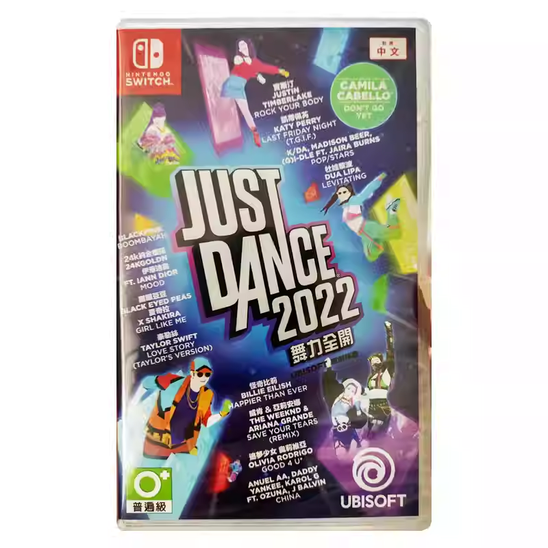 香港直邮 港行中文原封 任天堂NS卡带 舞力全开2022 Nintendo Switch 游戏 现货