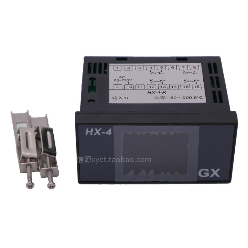 多通道温度显示j器四路数显测温仪4回路工业巡检仪K型热电偶输入,五金/工具,测温仪,淘宝优惠券,粉丝福利购,淘宝优惠卷