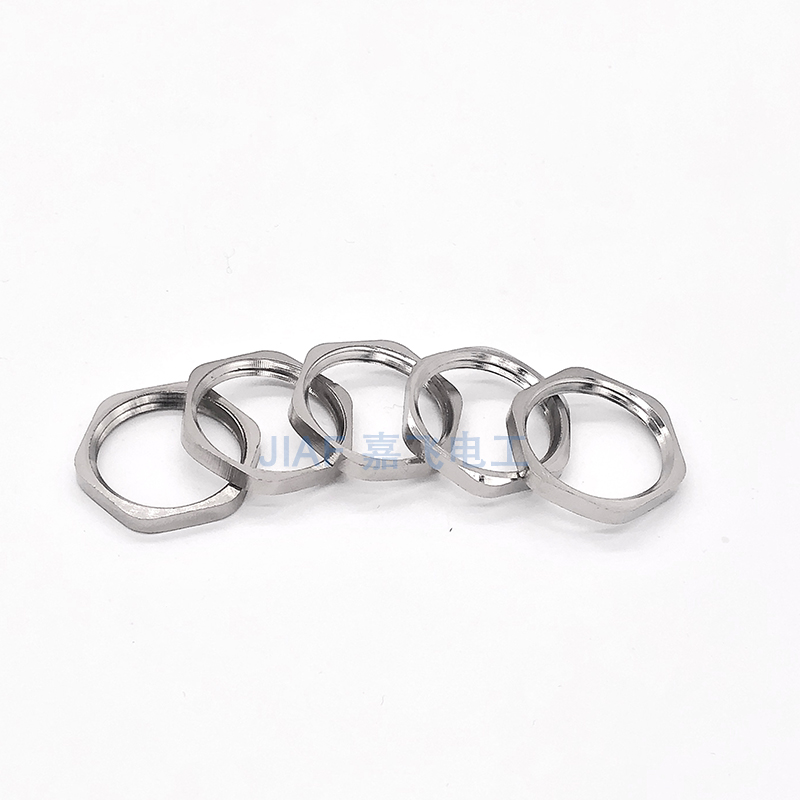 金属六角螺母黄铜镀镍锁k母夹紧螺纹螺母 M8M10M12M16M18M20M32M4