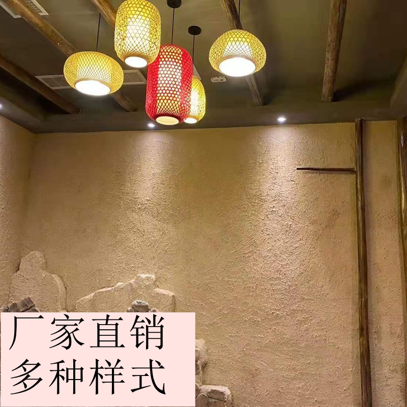 竹编灯笼门头复古中式竹吊灯南京大排档茶楼酒店工程火锅手工灯笼
