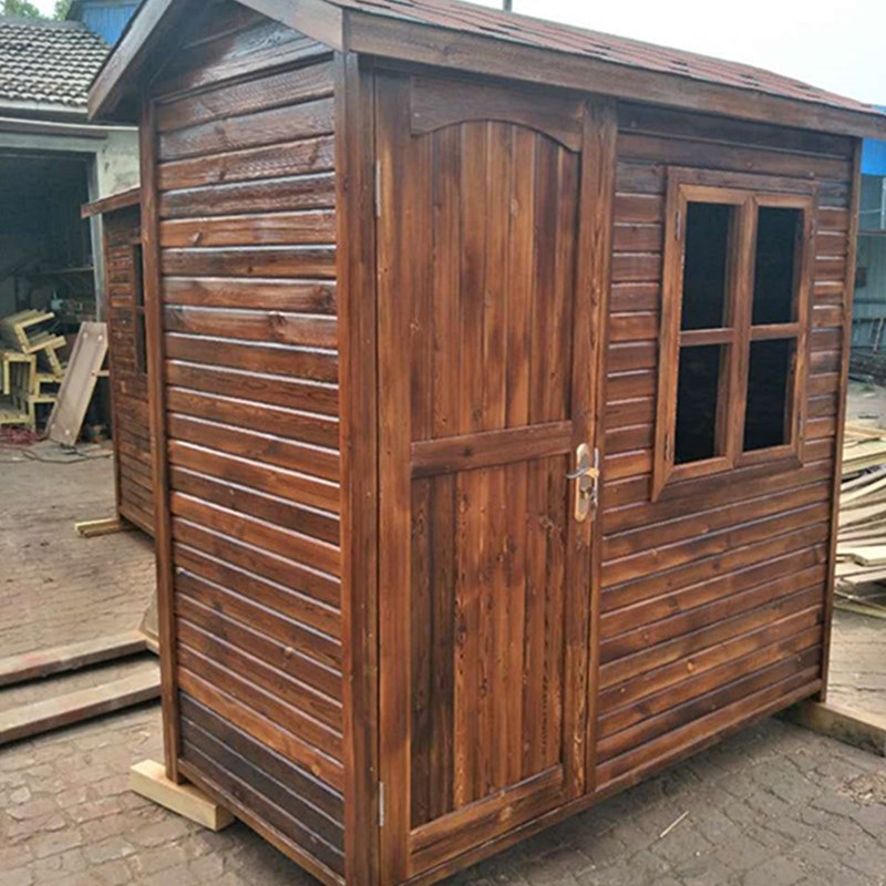 定制防腐水可拆卸木屋收纳庭院网红移动儿童小房子储藏室宠物凉亭