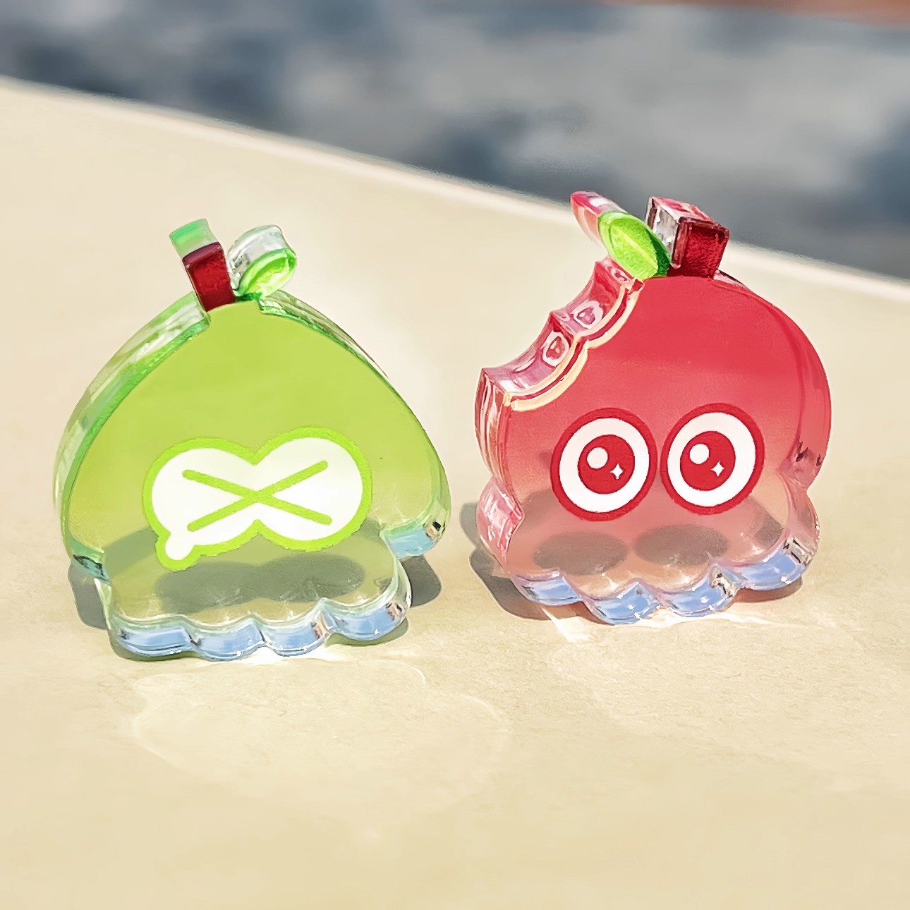 splatoon3周边鱿鱼章鱼彩窗
