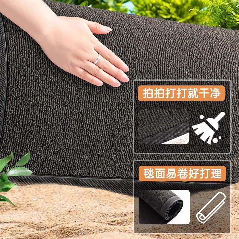 入户门地垫防滑可擦洗进门家用门垫新款高级耐Q脏免打理门口脚踏