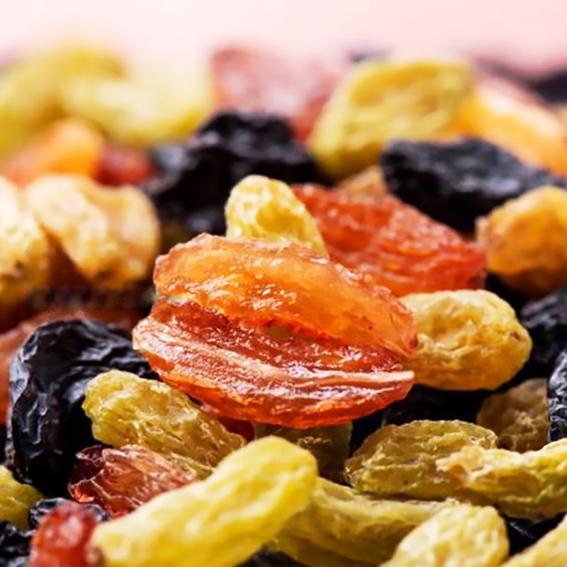 新疆蜜饯果干什锦多色葡萄干25g