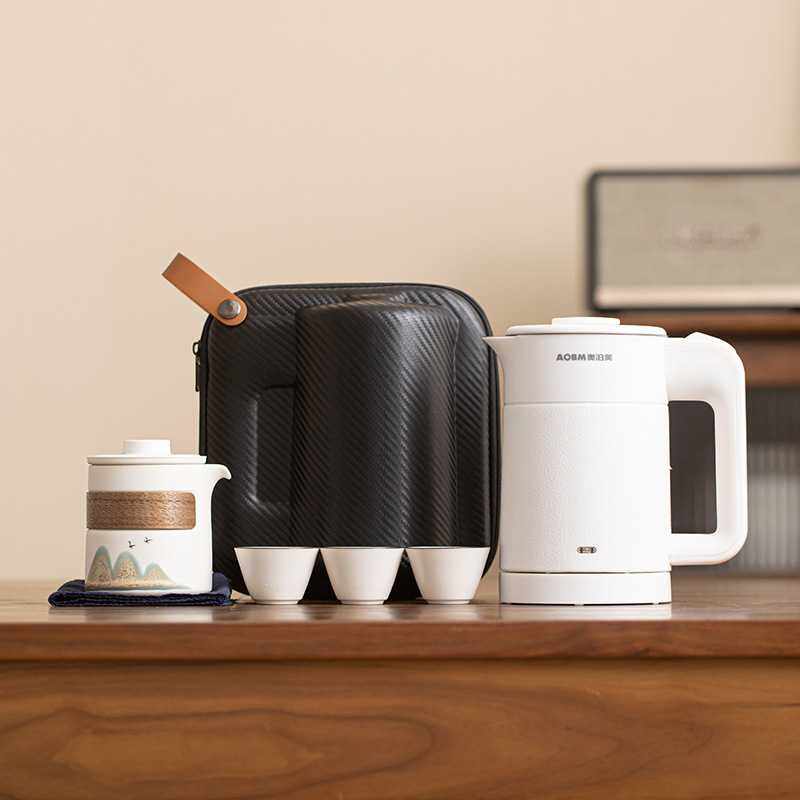 旅行茶具便携式电热烧水壶出差随手户外泡茶快客杯露营煮茶壶套装,3C数码配件,摄像机配件,淘宝优惠券,粉丝福利购,淘宝优惠卷