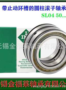 INAi轴承 带止动环槽的双列圆柱滚子轴承SL04 220 PP轴承 现货销
