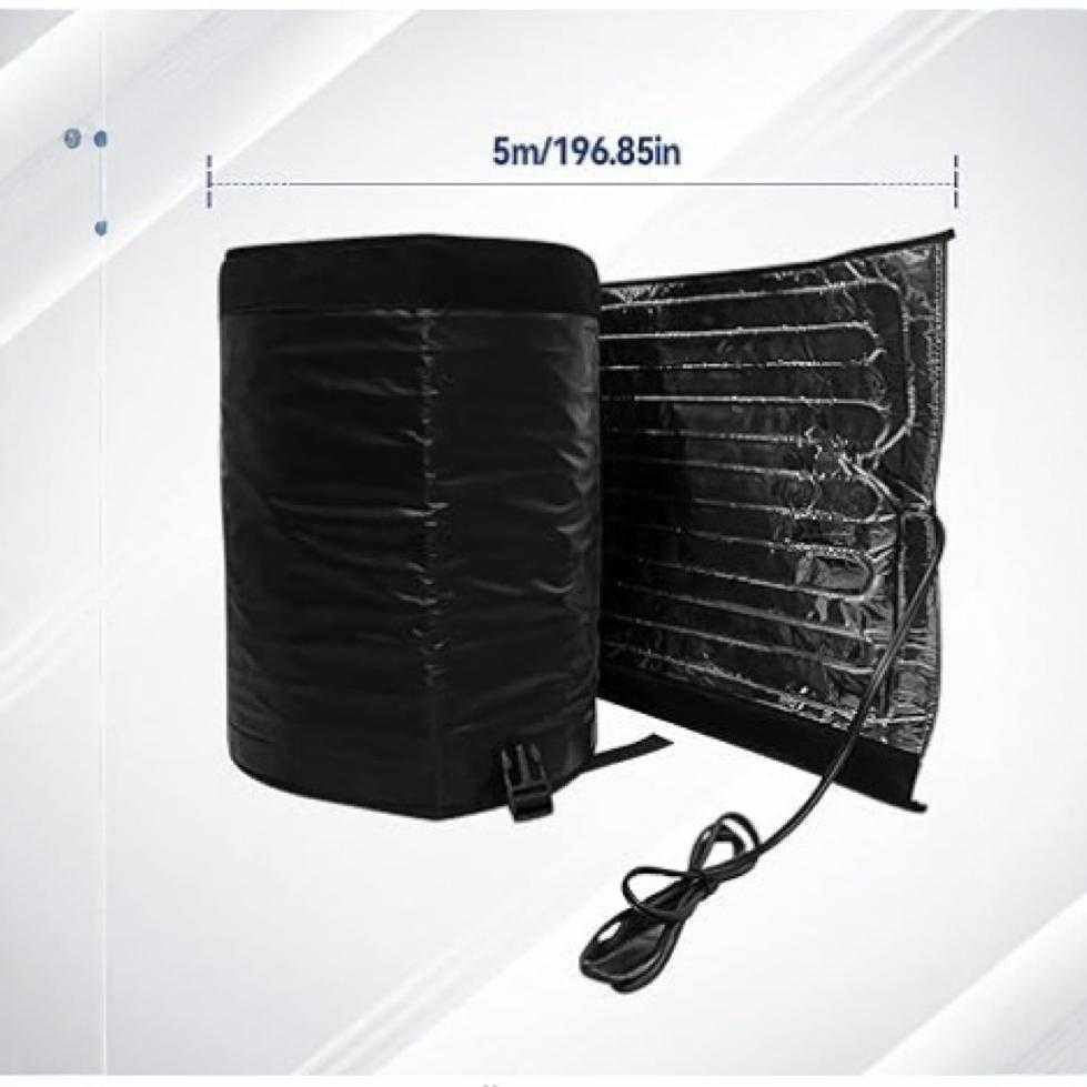 双面防水水管加热除冰毯房车排污管加热垫可调温电热毯跨境防冻