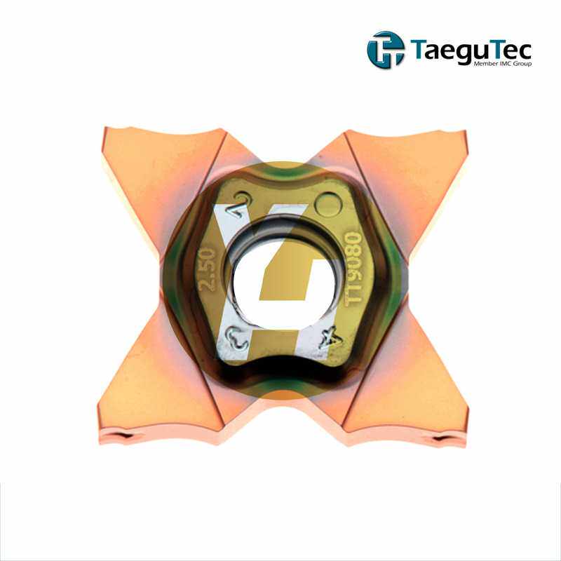 韩国特固克数控精密切断切槽刀片TQJ 27-1.00-15R TT9080车削4刃