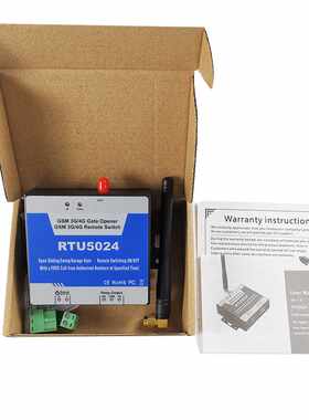 GSM手机远程开门器RTU5024电动门开门机专用 兼容2G 3G 4G手机app