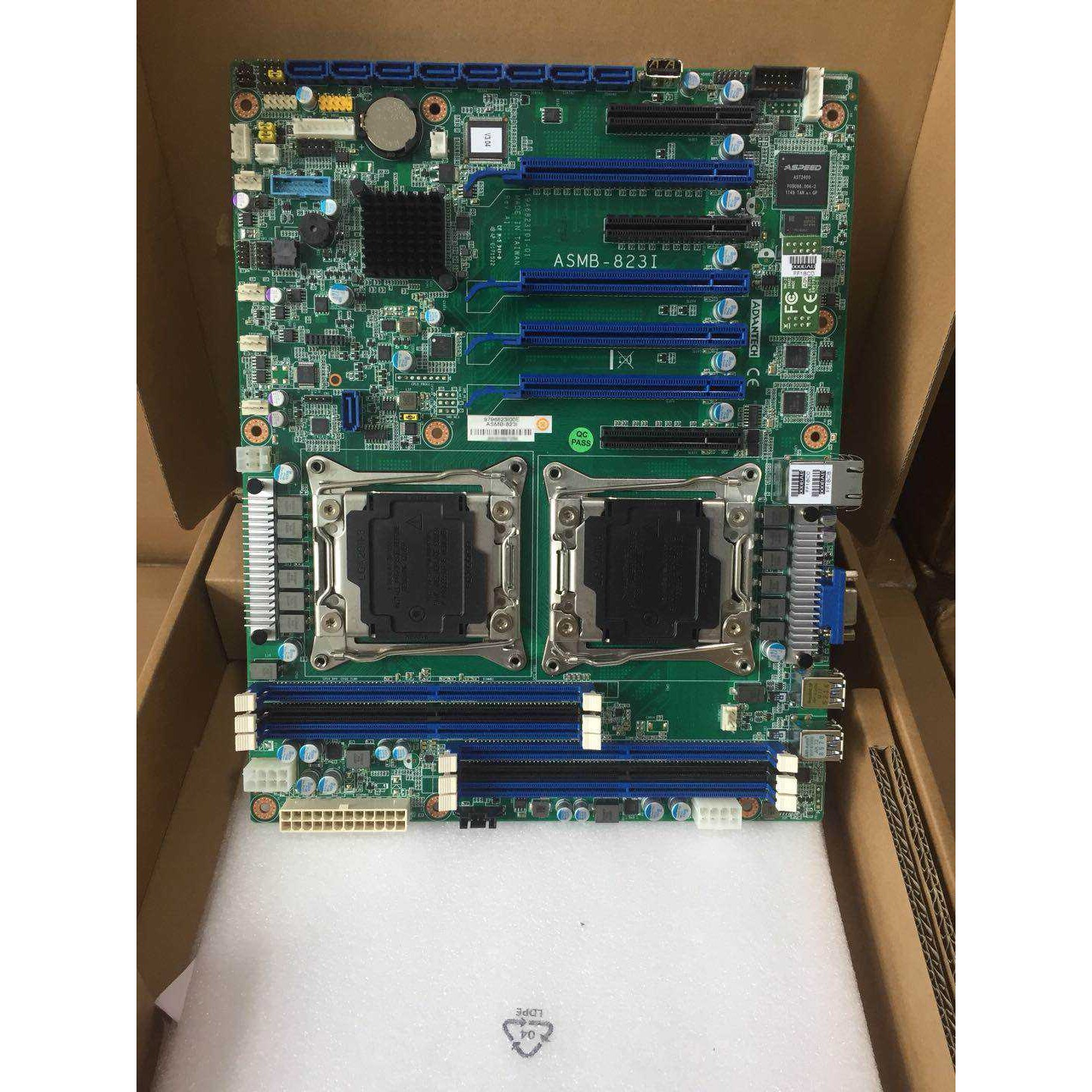 研华服务器主板ASMB-823-00A1E双路LGA 2011-R3 E5-2600 V3/V4