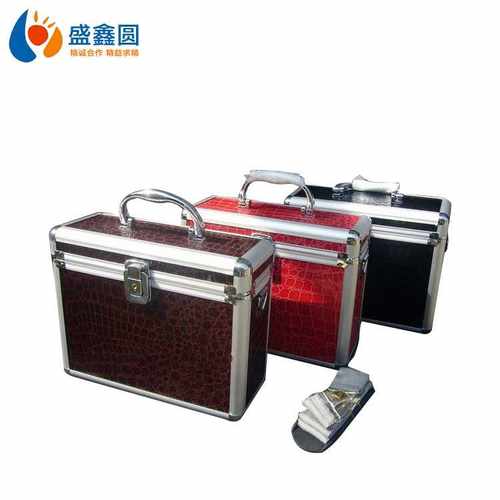 厂家五金文件箱长方体铝制单肩多功能收纳箱250x200x100mm