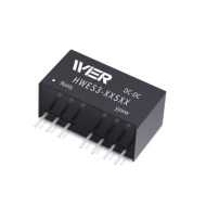 微尔WlER DC-DC 3W 模块电源 小型SIP封装HWES3-24D12