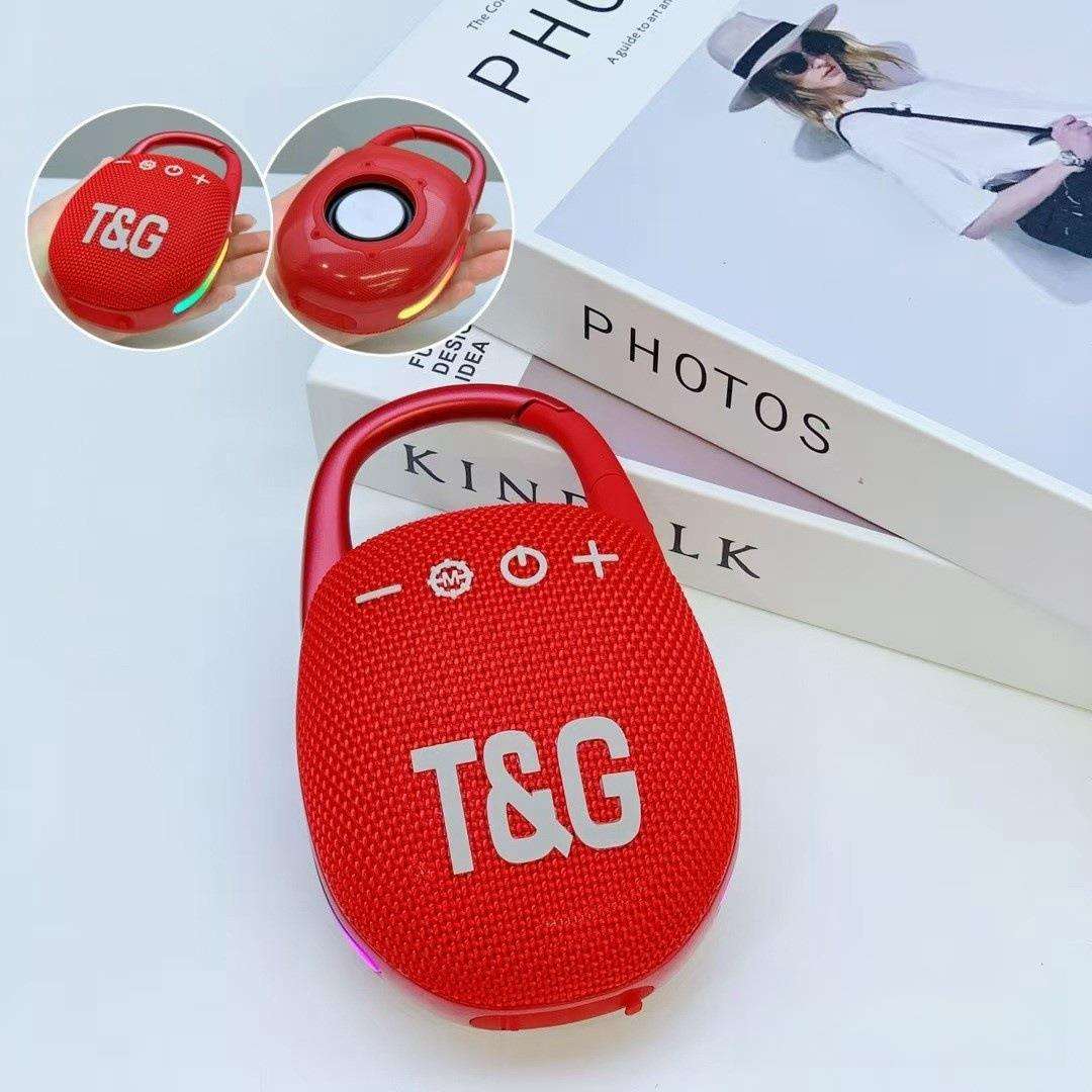 户外防水便携式自带登山扣TG447蓝牙音箱时尚礼品TWS低音炮小音响