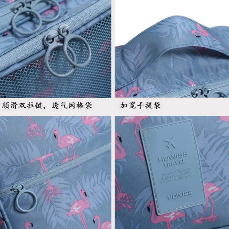 鞋袋鞋子收纳袋双层三q位靴罩防水防尘防潮旅行手提可套拉杆箱鞋