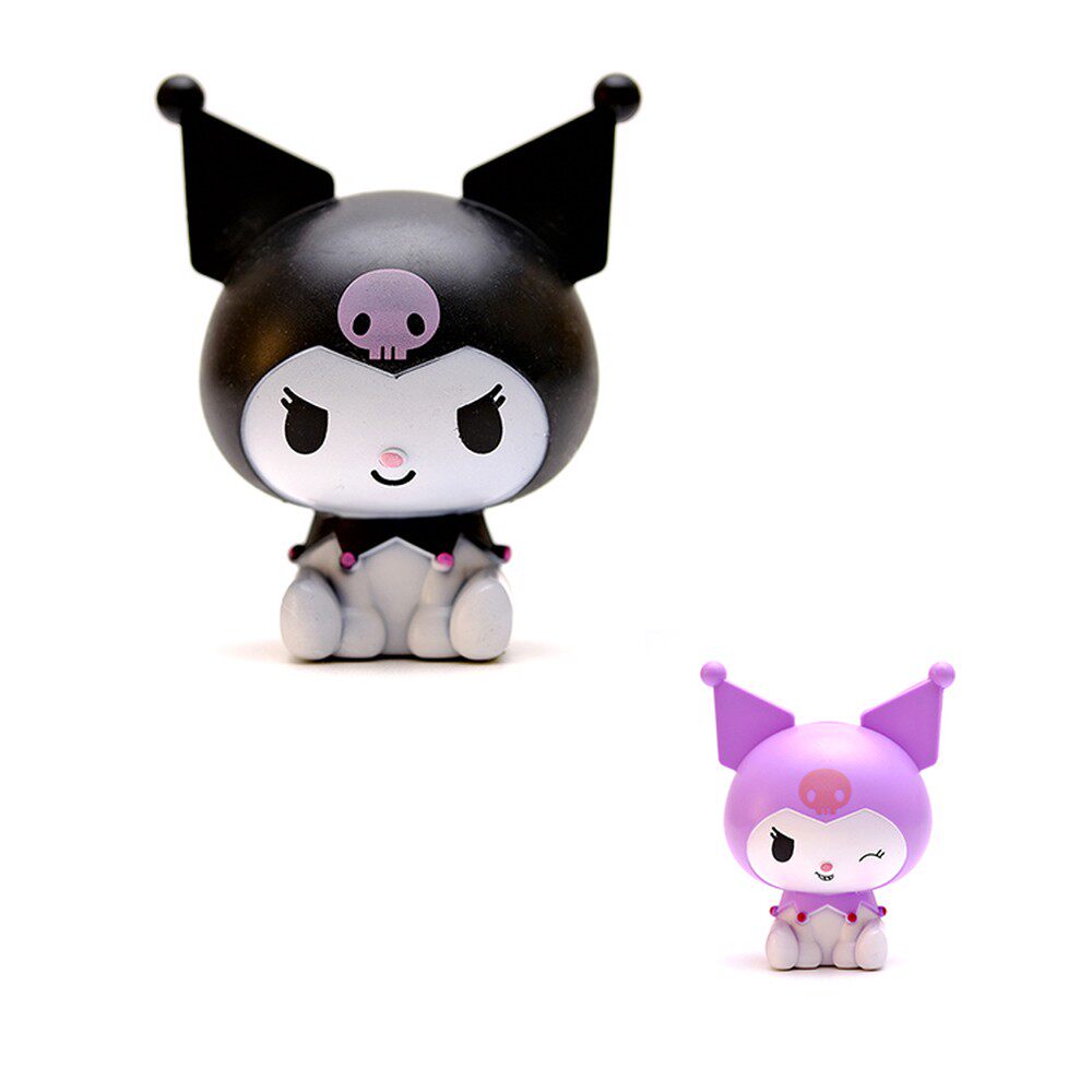 坐黑美蛋糕装饰装饰品覆古黑色和粉红色的孩子的婴儿生日甜品表插