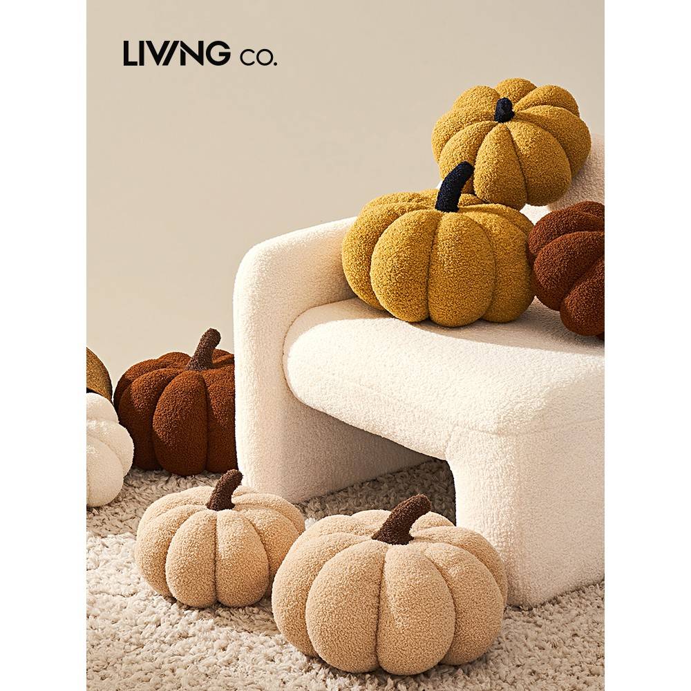 南瓜抱枕沙发客厅靠枕可爱ins风异形飘窗卧室装饰枕家用摆件靠垫