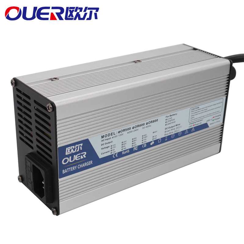 电动叉车 48V 10A 铝壳充电器 可用于55.2V铅酸电池 接头可选