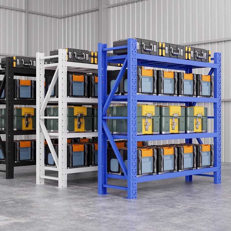 货架仓库用仓储置物架四层展示架重型加厚铁架子家用库房