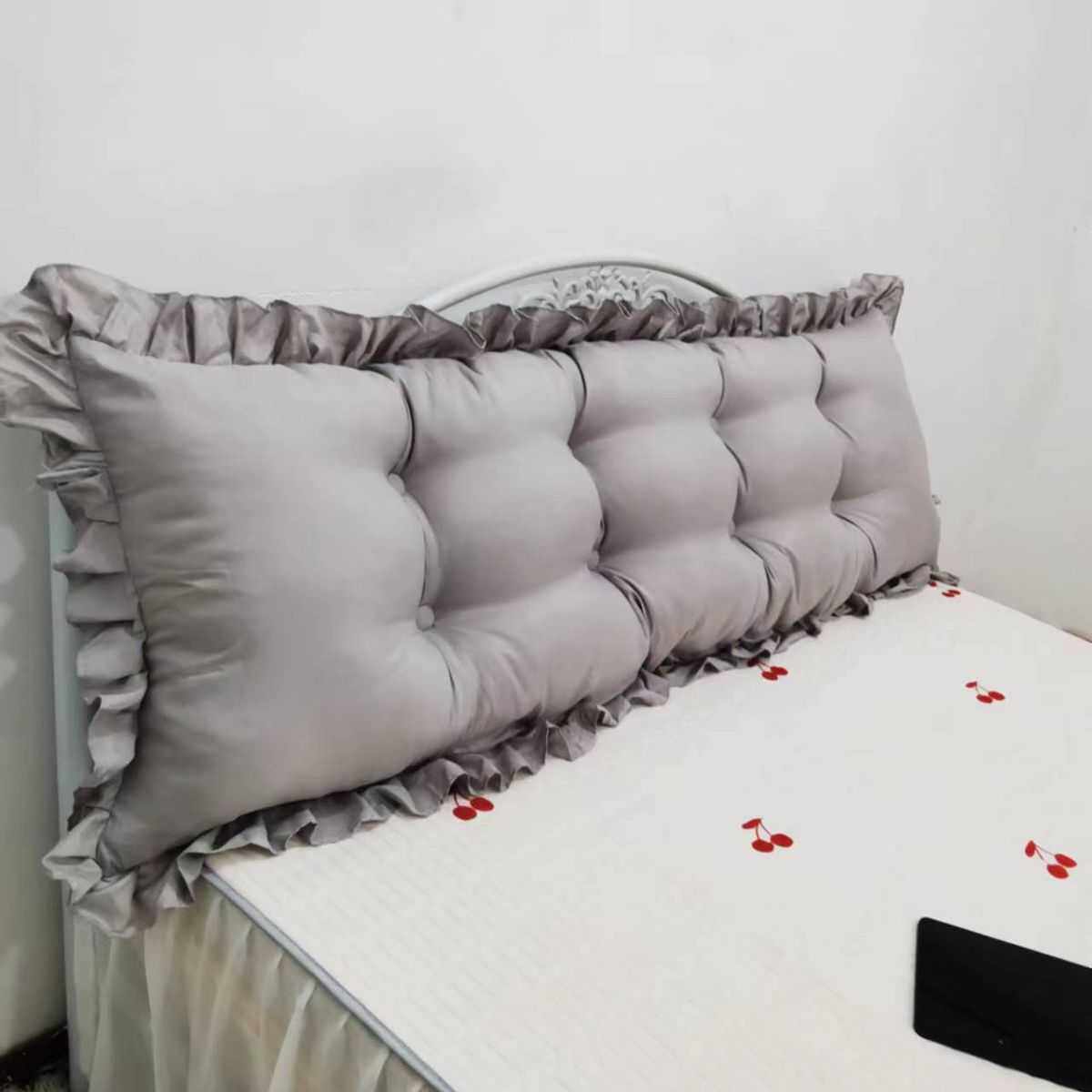 韩式田园公主床头大靠垫软包床上靠背榻榻米沙发长靠枕含芯可拆洗