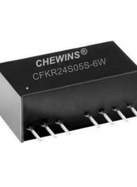 CFKR48S15S-6W DC-DC电源模块18-75V输入48V转15V单路输出6W隔离