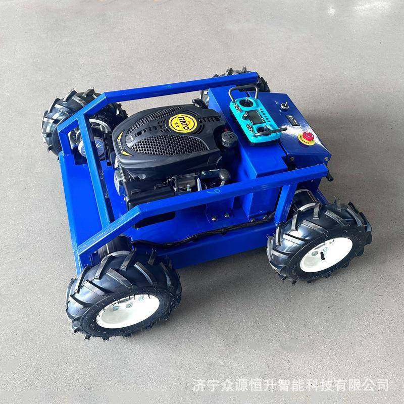 山东工厂智能遥控猎豹除草机油电两用花园除草碎草机草坪修剪机,五金/工具,其他机械五金,淘宝优惠券,粉丝福利购,淘宝优惠卷