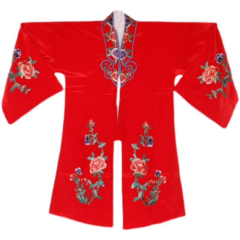 戏服装女花旦京剧古装越剧演出青衣水F袖练功服女披戏曲花旦女对