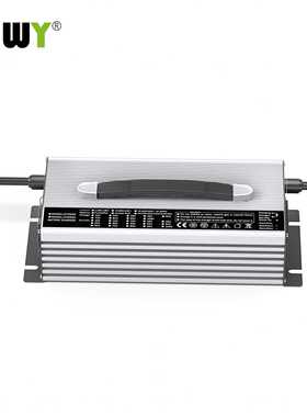 UY2000 全自动三段式智能车载充电器24V60A 7串29.4v锂电池充电机