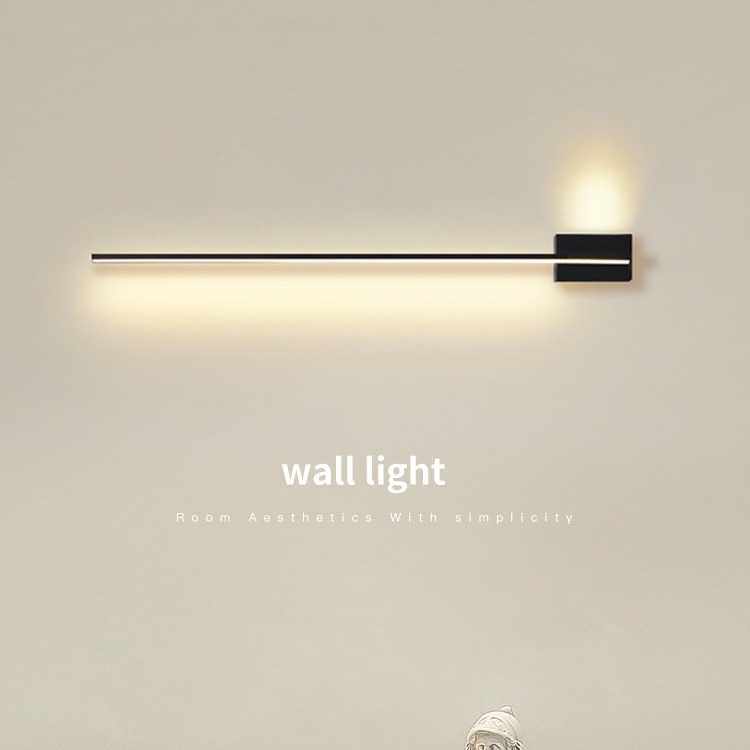 极简长条壁灯过道走廊客厅装饰背景墙线条灯卧室床头灯2024年新款